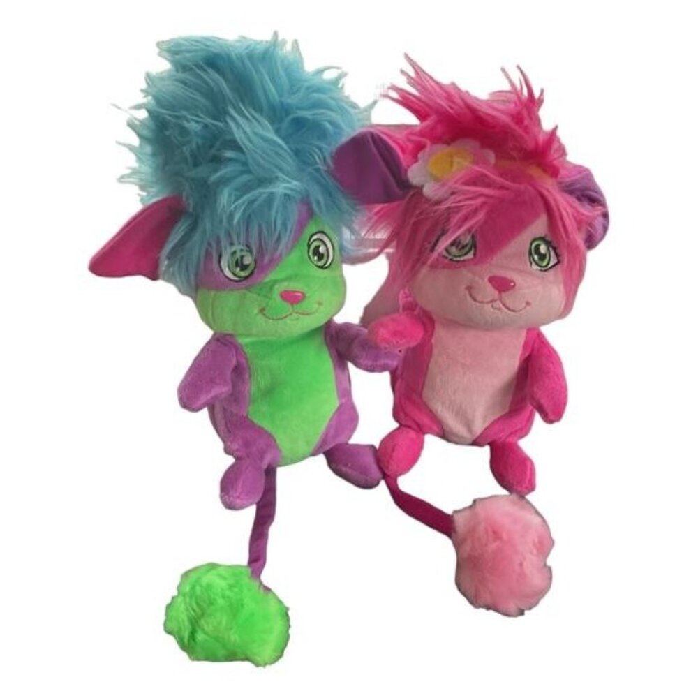 Popples Bubbles & Yikes 8" / 9" Plush Stuffed Animals By Spin Master